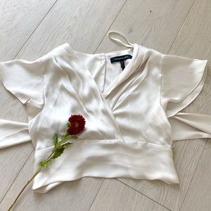 Gold Crop Top from BCBG